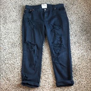 Black One Teaspoon Awesome Baggies sz 30